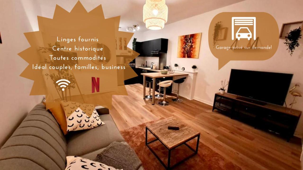 Le Saint Jean , Centre Historique, Wifi, Tout Equipe, Ideal Famille, Business, Ou Simple Escapade Niort Zewnętrze zdjęcie